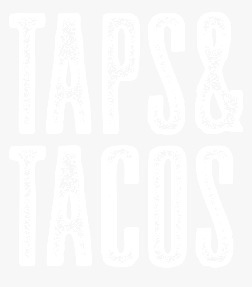 Tapsandtacos Logos Rgb Square Distressed White, HD Png Download