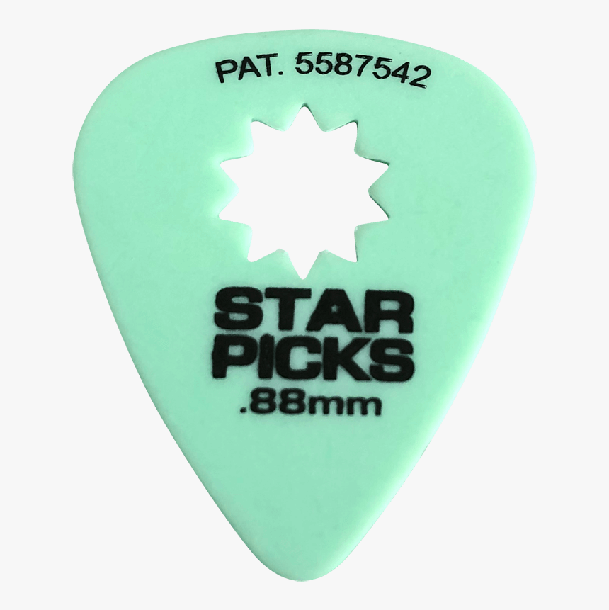 Star Pick Guitar Picks, 12-pack - Balloon, HD Png Download