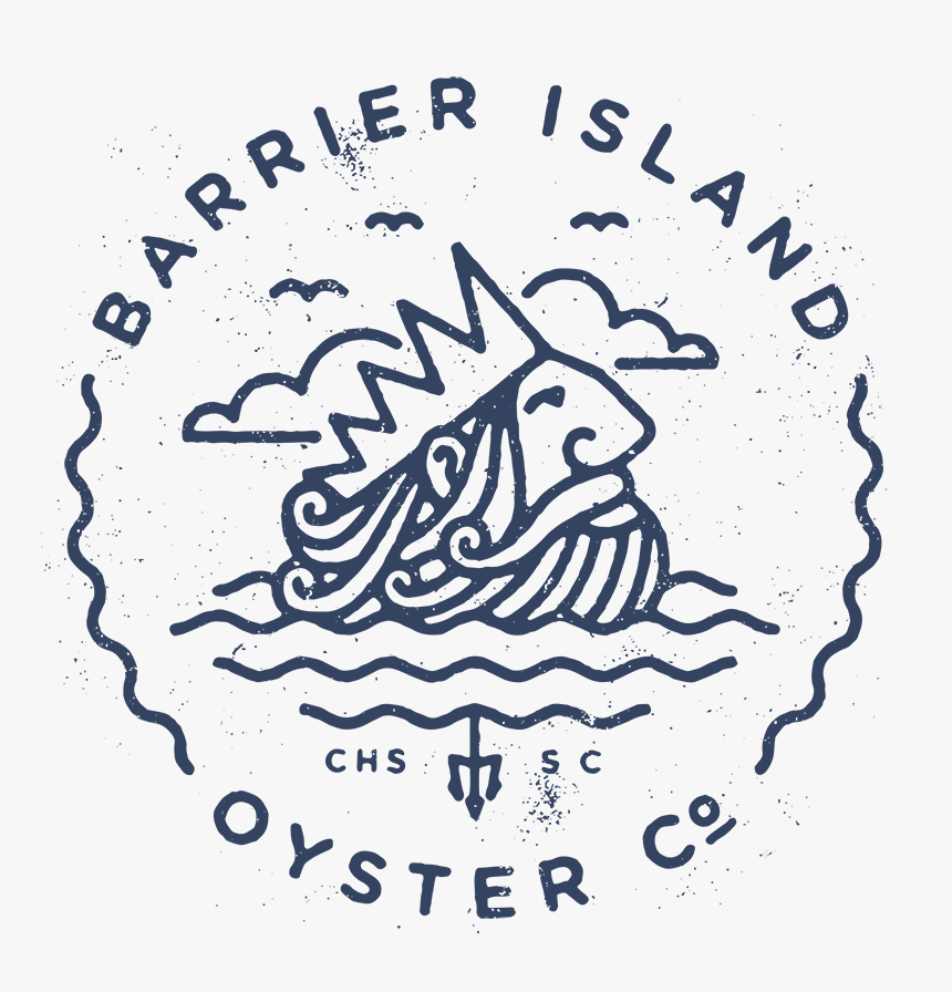 Distressed-logo800 - Barrier Island Oyster Company, HD Png Download