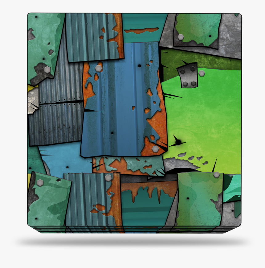 Sony Ps4 Pro Fort Metal Skin - Creative Arts, HD Png Download