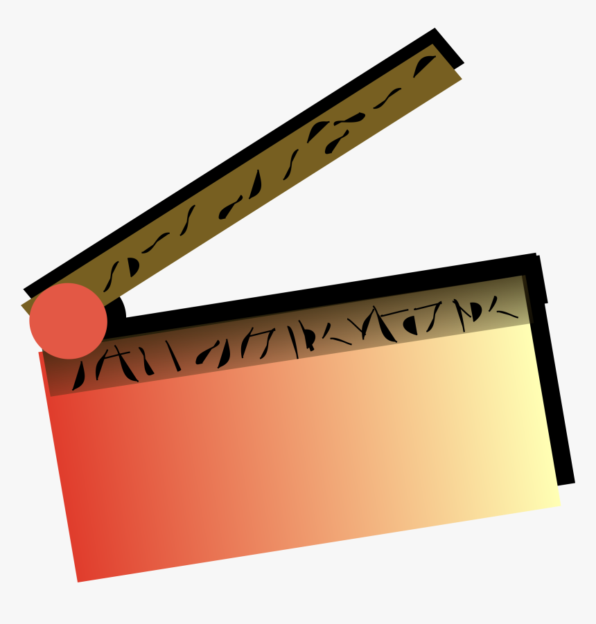 Movie Slate Clip Arts - Movie Lights Clip Art, HD Png Download
