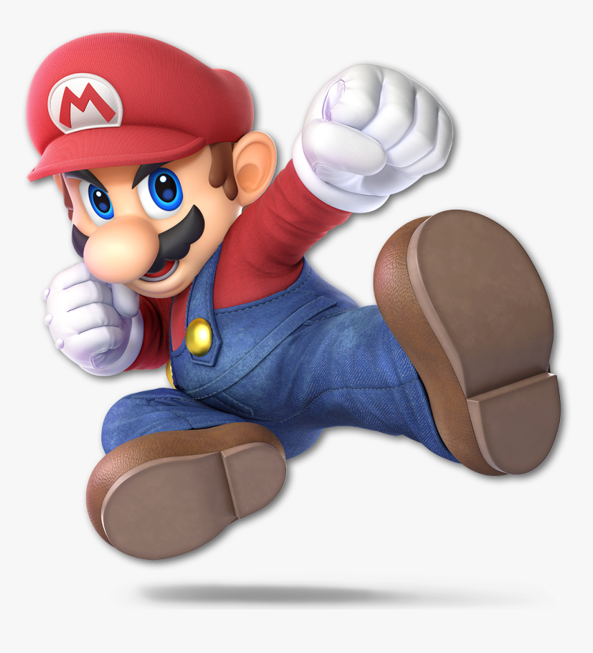 Super Smash Bros - Mario Smash Bros Ultimate, HD Png Download