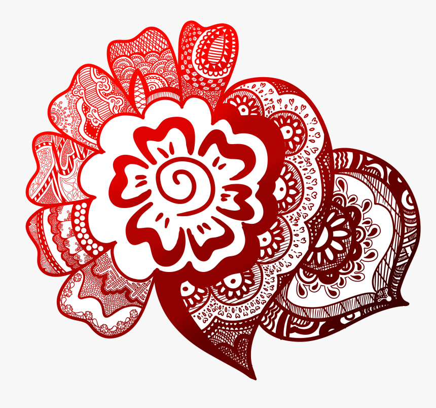 Henna Design Png, Transparent Png