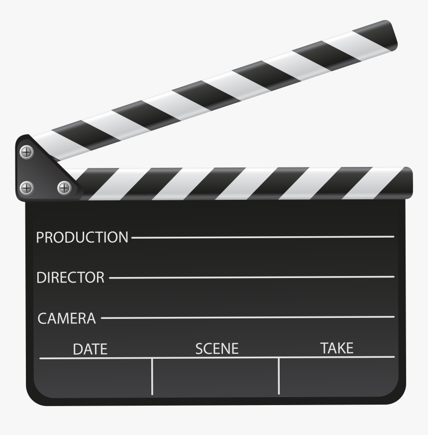 Clip Art Cinema Png Clip Art - Clapboard Png, Transparent Png