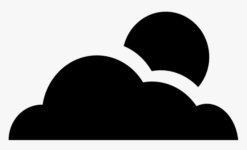 Si Glyph Cloud Sun, HD Png Download