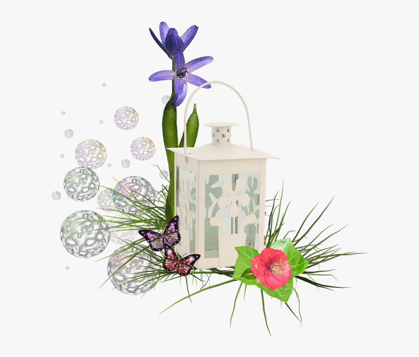 Scrapbook Cluster Flowers, HD Png Download