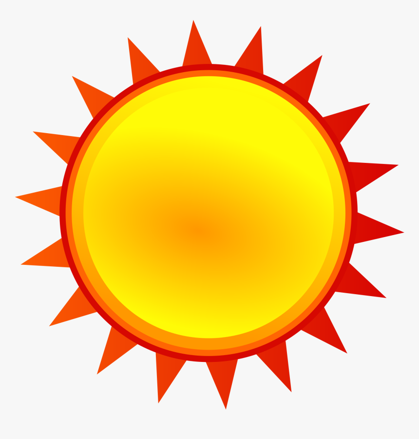Nuvola Weather Sunny - Sunny Clipart Weather, HD Png Download