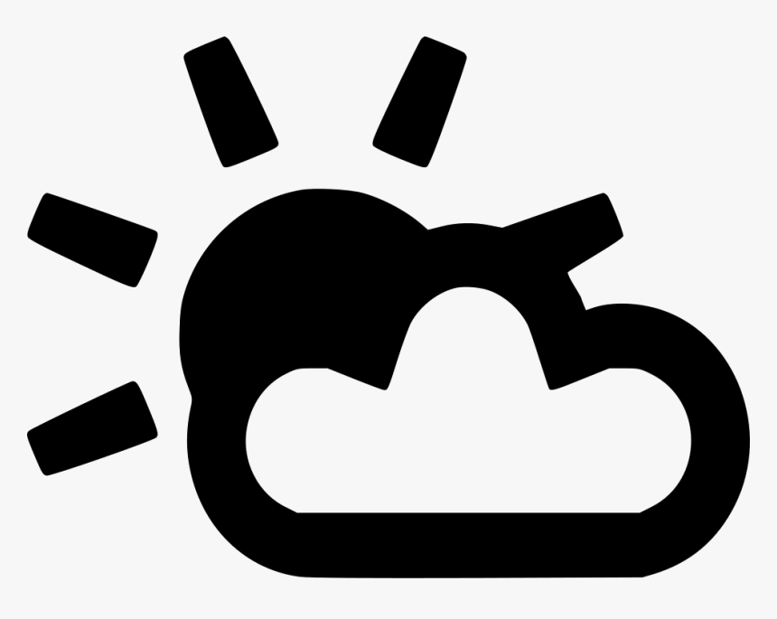 Cloud Sun - Full Sun Symbol, HD Png Download