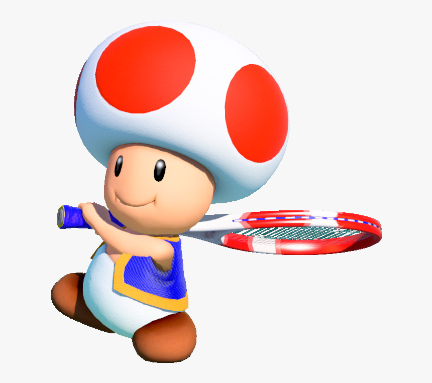 Smash Clipart Tennis - Mario Tennis Aces Toad, HD Png Download