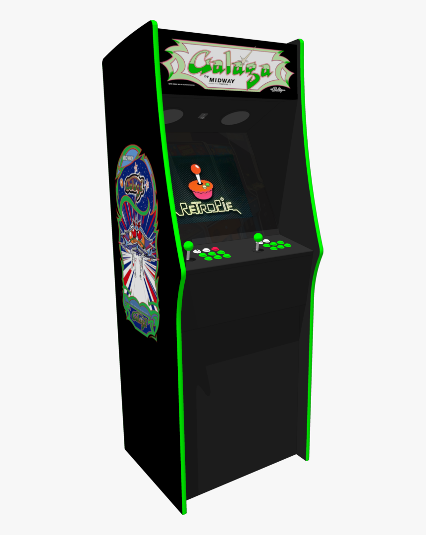 Transparent Galaga Png - Galaga Marquee, Png Download