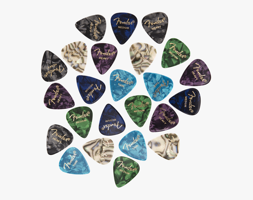 Guitar Picks Fender Png, Transparent Png