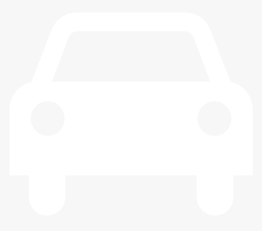 Insurance Agency, Church, Auto, Renter S Insurance - White Car Icon Vector, HD Png Download
