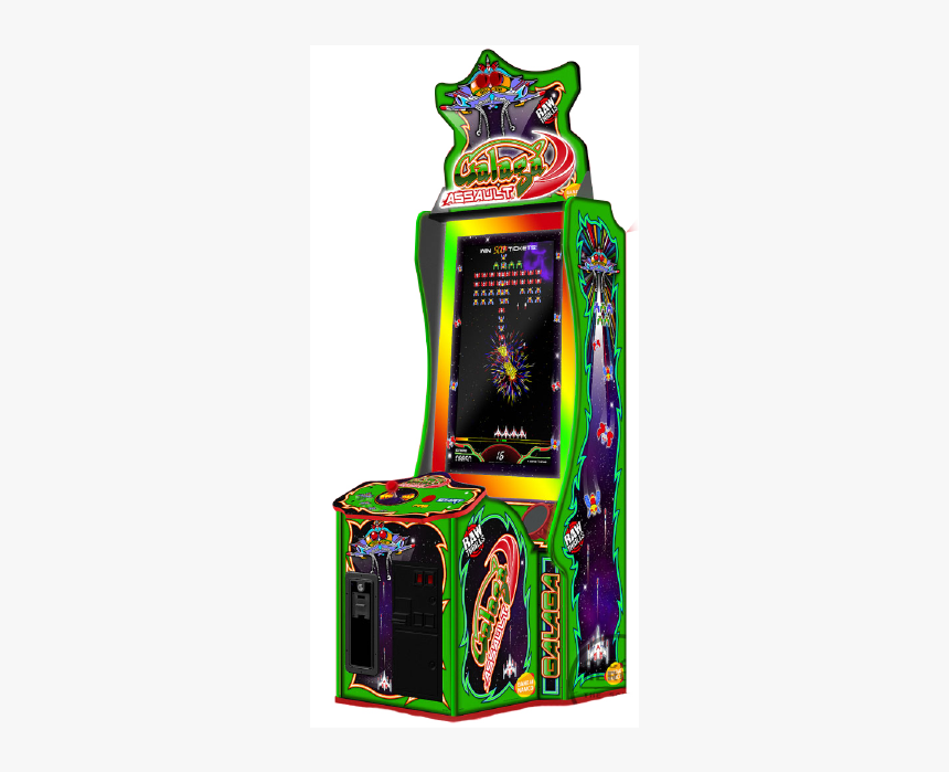 Galaga Assault Arcade Game, HD Png Download