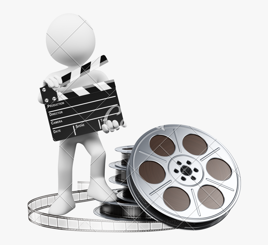 D White People - Clapperboard, HD Png Download