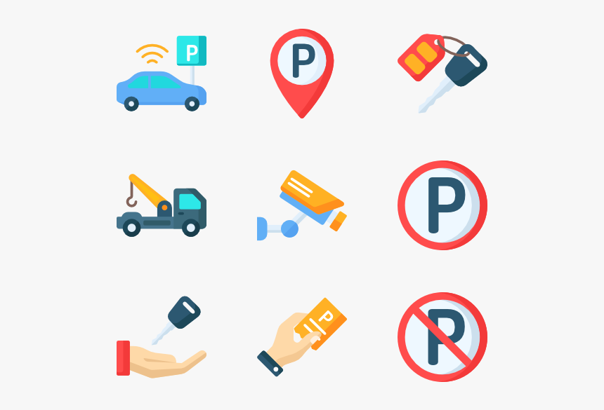 Parking - Car Parking Vector Icon, HD Png Download