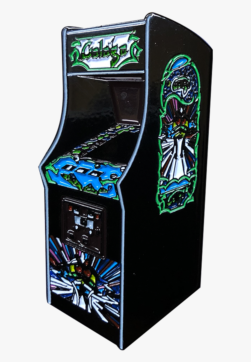 Nerd Pins Galaga Pin - Video Game Arcade Cabinet, HD Png Download