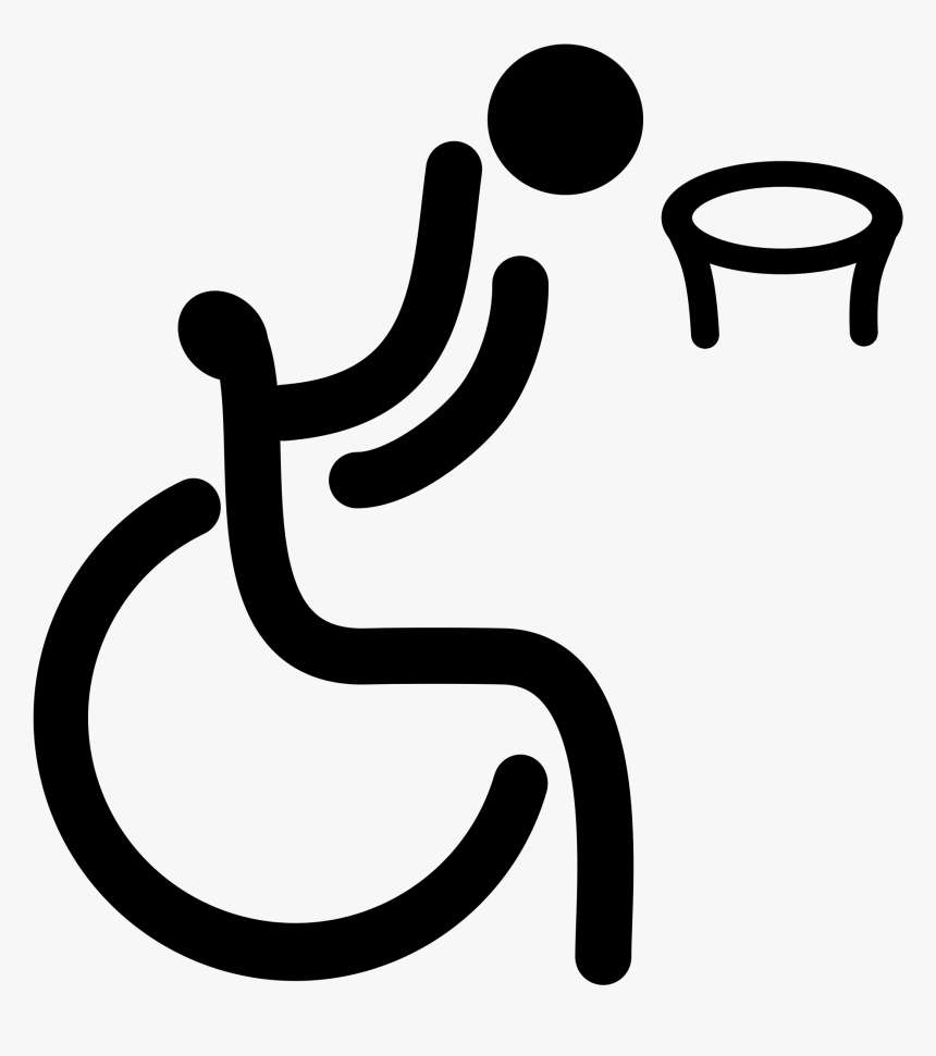 Wheelchair Basketball Logo Png, Transparent Png , Transparent Png Image PNGitem