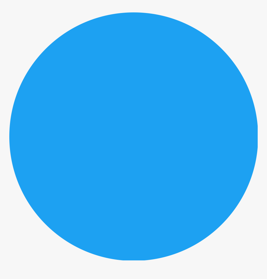 File Blue Svg Wikimedia - Light Blue Circle, HD Png Download
