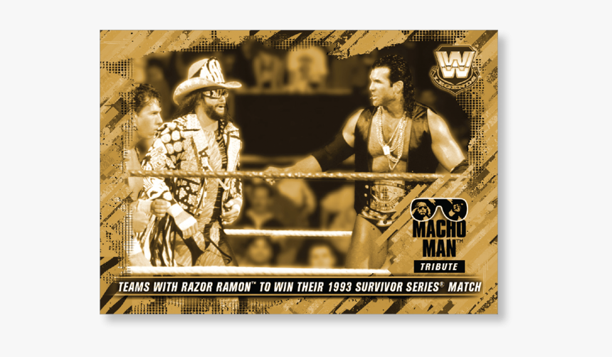 2018 Topps Wwe Heritage Teams With Razor Ramon To Win - Magento Product Placeholder, HD Png Download