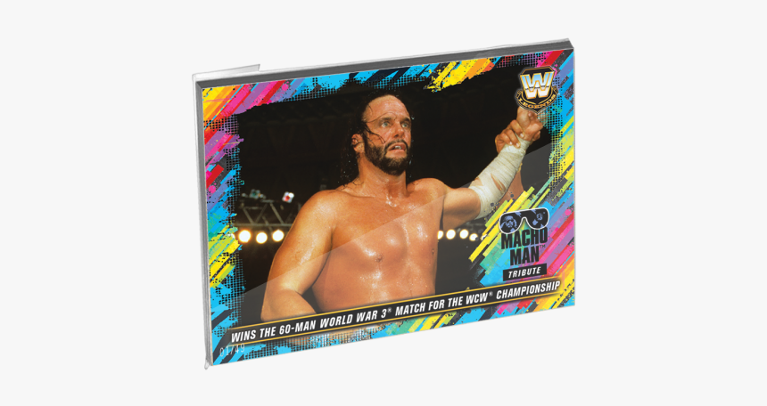 2018 Topps Wwe Heritage Oversized Complete Randy Savage - Light Up Gold, HD Png Download