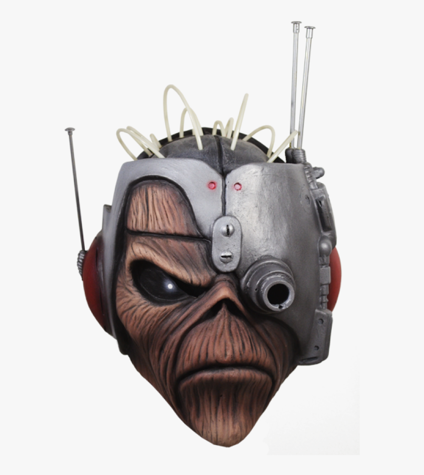 Somewhere In Time Eddie Premium Face Mask, HD Png Download