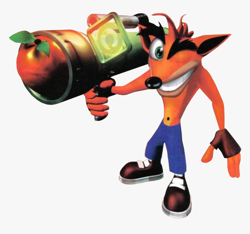 Crash Bandicoot Fruit Bazooka Clipart , Png Download - Crash Bandicoot Fruit Bazooka, Transparent Png