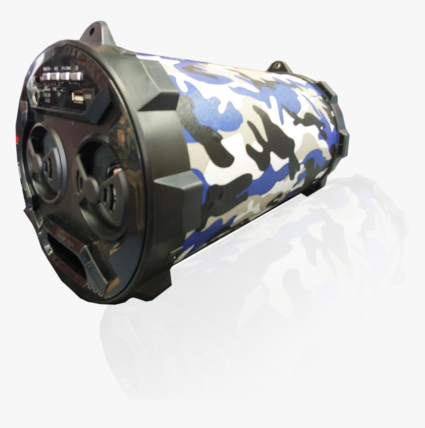 54b Bazooka Speaker Camo Blue, HD Png Download