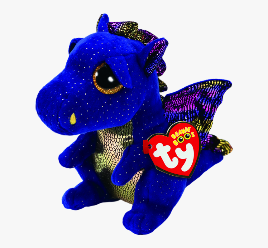 Saffire The Blue Dragon - Dragon Beanie Boo, HD Png Download