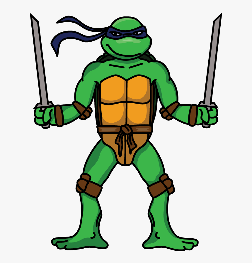 Ninja Turtle Leonardo Drawings