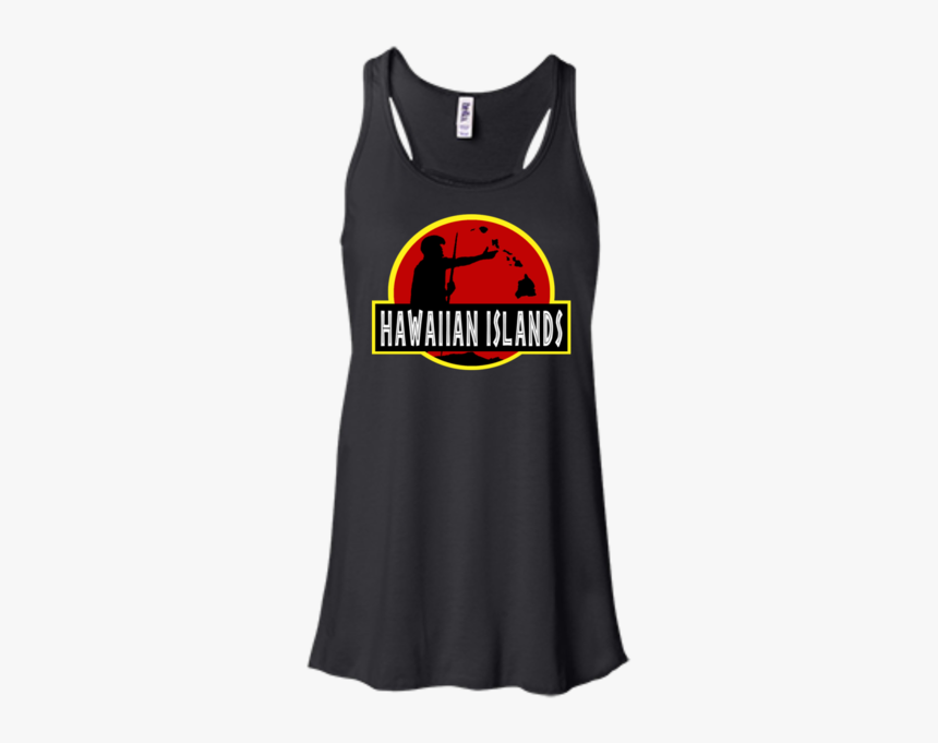 Hawaiian Islands Bella Canvas Flowy Racerback Tank, - Bella + Canvas Women's B8800 Flowy Racerback Tank, HD Png Download