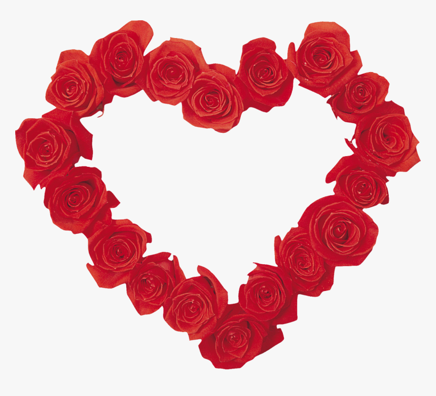 Heart Flower Garden Bouquet Roses Cut Holi Clipart - Holi Heart, HD Png Download