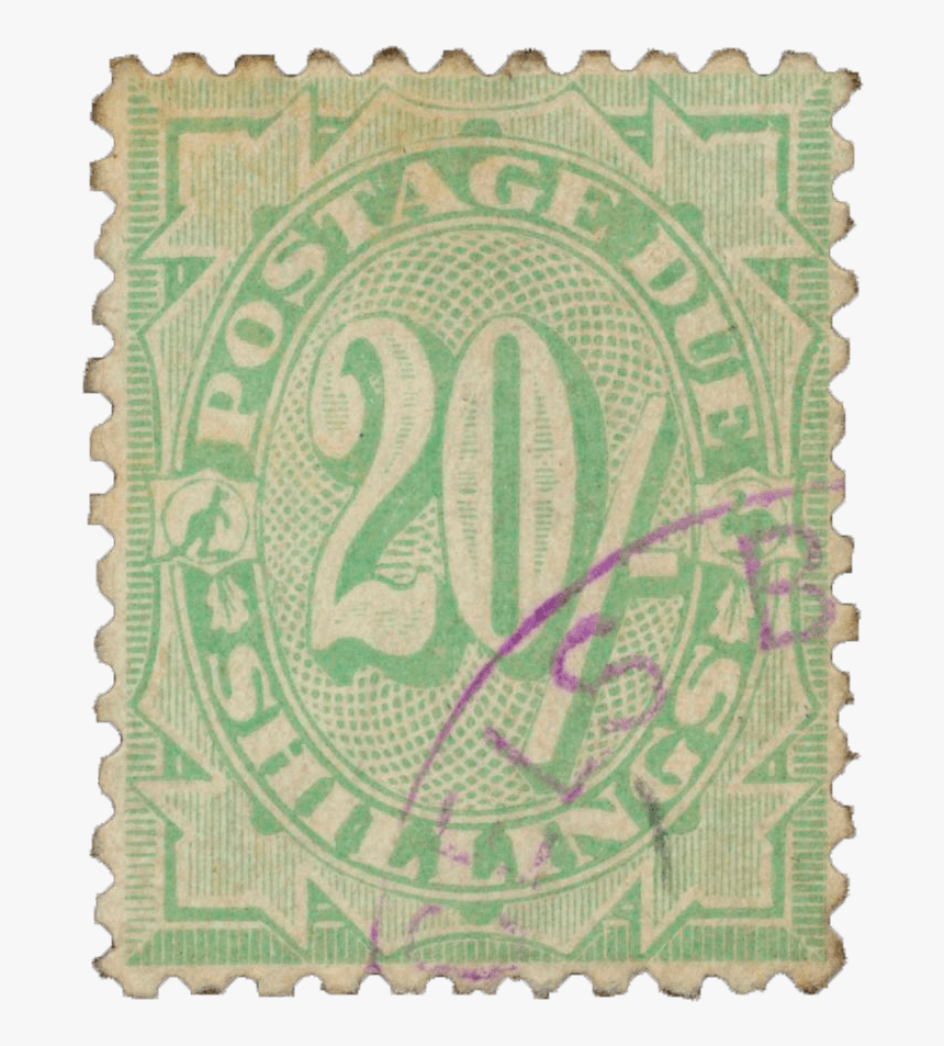 Australia 20 Postage Due Stamp, - Most Expensive Australian Stamp, HD Png Download