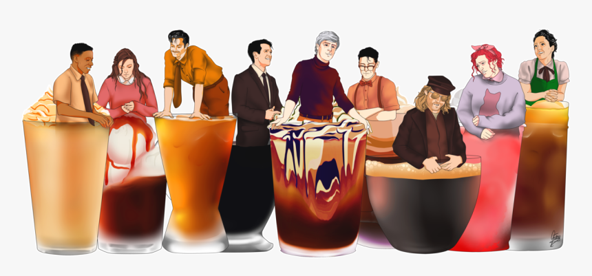 Me With Strawberry Frappe - Wheat Beer, HD Png Download