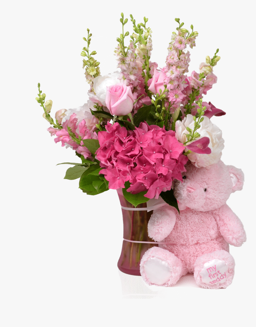 Bouquet Of Pink Flowers Png - Flower Bouquet, Transparent Png