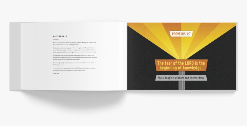 Picturing Scripture Spread 05 - Brochure, HD Png Download