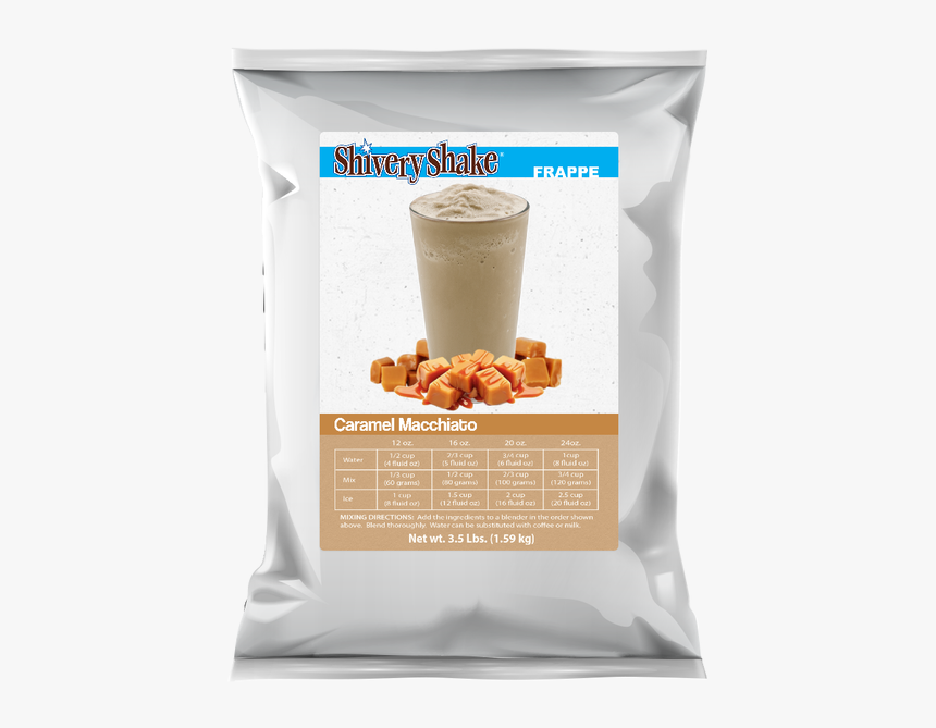 Shivery Shake Caramel Macchiato Frappe Mix - Softy Ice Cream Mix Powder, HD Png Download
