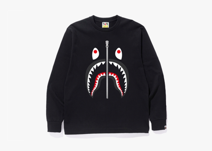 Big Shark L S Tee, HD Png Download