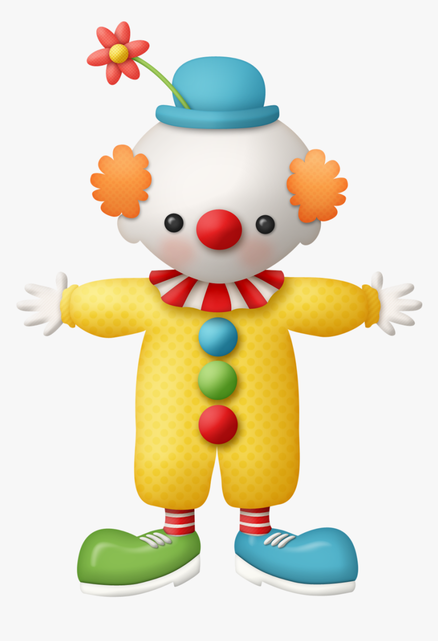 Clown Clipart Png - Clown Cute, Transparent Png