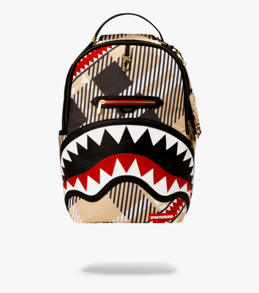 sprayground backpack clear