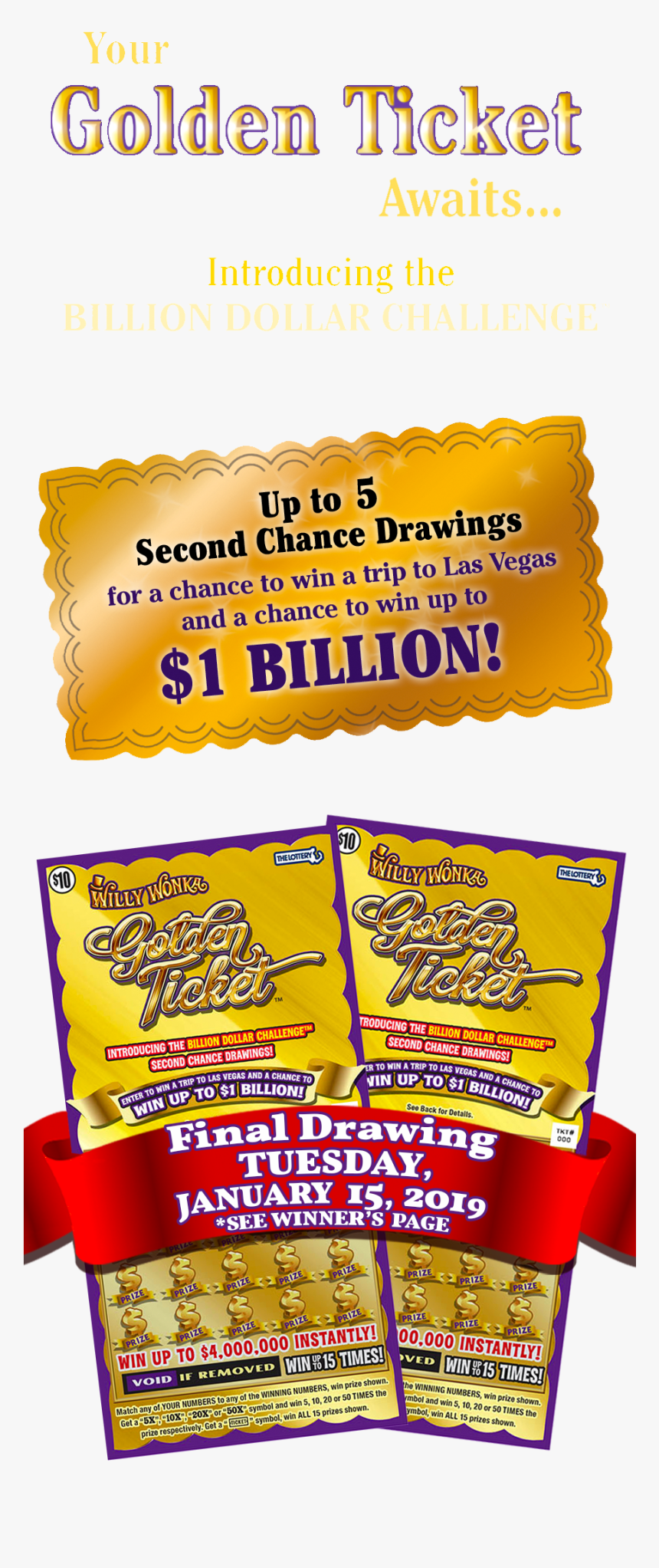 Golden Ticket Drawing Willy Wonka, HD Png Download