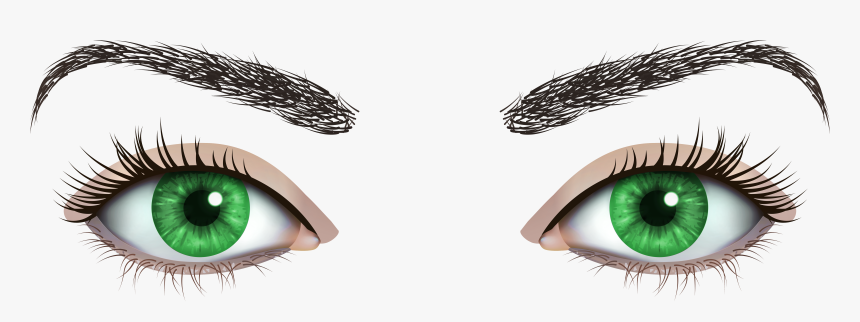 Green Female Eyes Png Clipart - Blue Eyes Png Transparent, Png Download