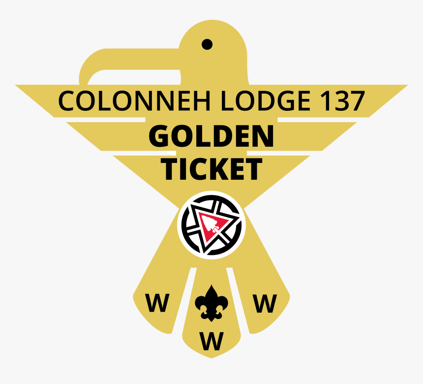 Golden Ticket Graphic - Order Of The Arrow, HD Png Download