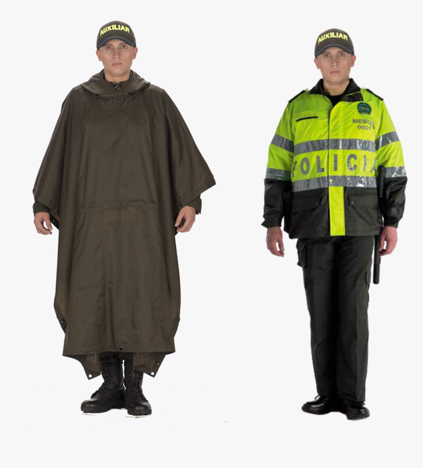 Uniforme De Policia Colombia, HD Png Download