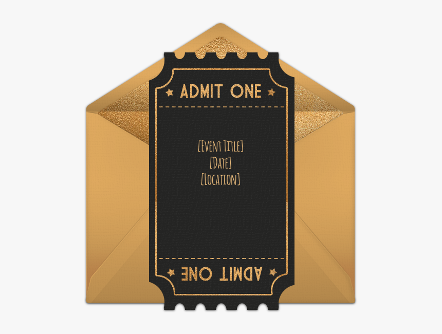 Oscar Party Invitations, HD Png Download
