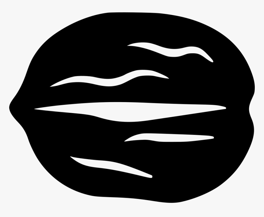 Walnut - Walnut Black And White Png, Transparent Png