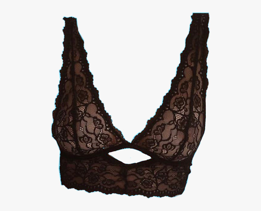 #moodboard #aesthetic #black #lace #bralette #niche - Black Clothes Aesthetic Png, Transparent Png