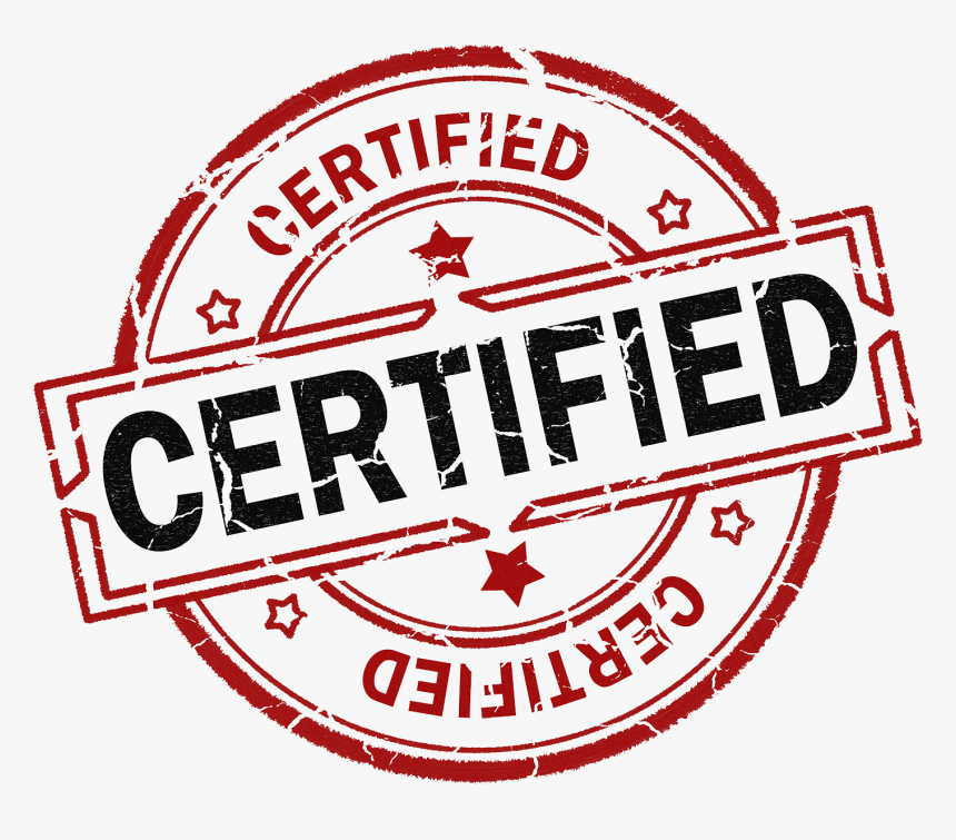 Certified Png - Emblem, Transparent Png