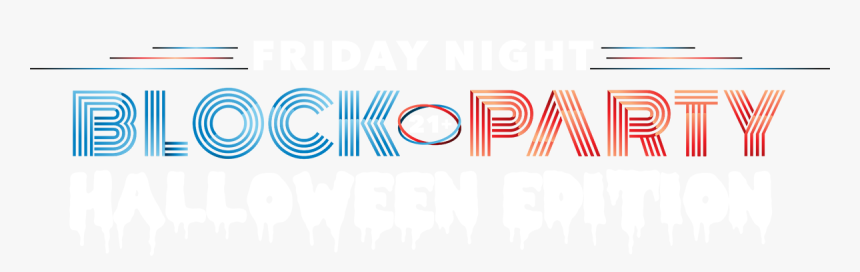 Halloween Block Party At Iplay America And Game Time - Graphic Design, HD Png Download