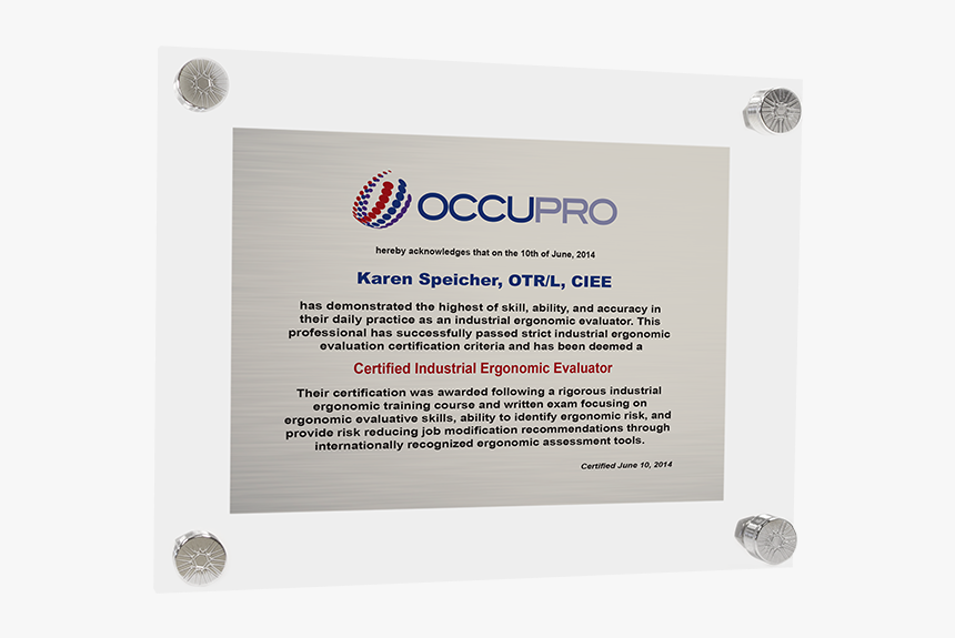 Industrial Ergonomic Evaluator Certification Event, HD Png Download