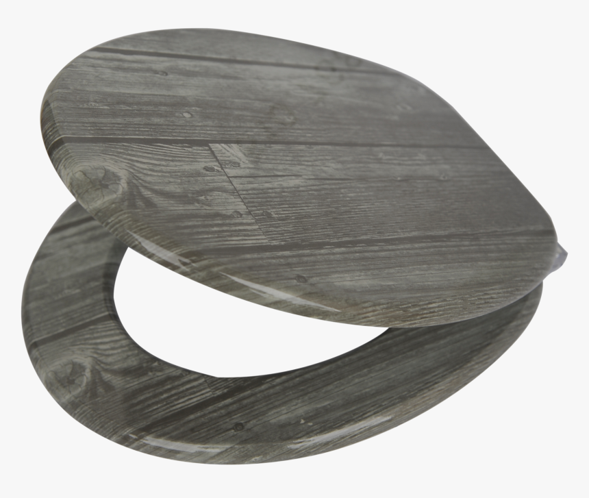 Mondella 430 X 370mm Woodgrain Toilet Seat Grey Wood Toilet Seat, HD